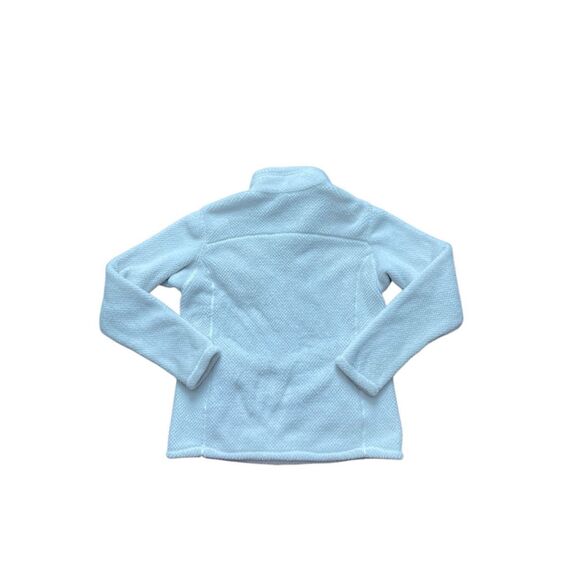 Patagonia Girls’ XL (14) White Fleece Snap-T Pullover Jacket - Picture 2 of 3